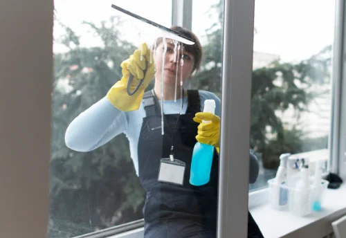 Nettoyage de vitres intérieures et extérieures à Sampans